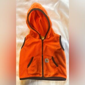 Hunter Orange Infant Carhartt Vest